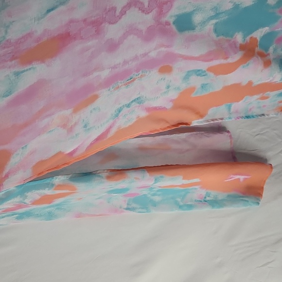 Lulu's Summer Tie-Die Maxi Dress Size M - Picture 4 of 10